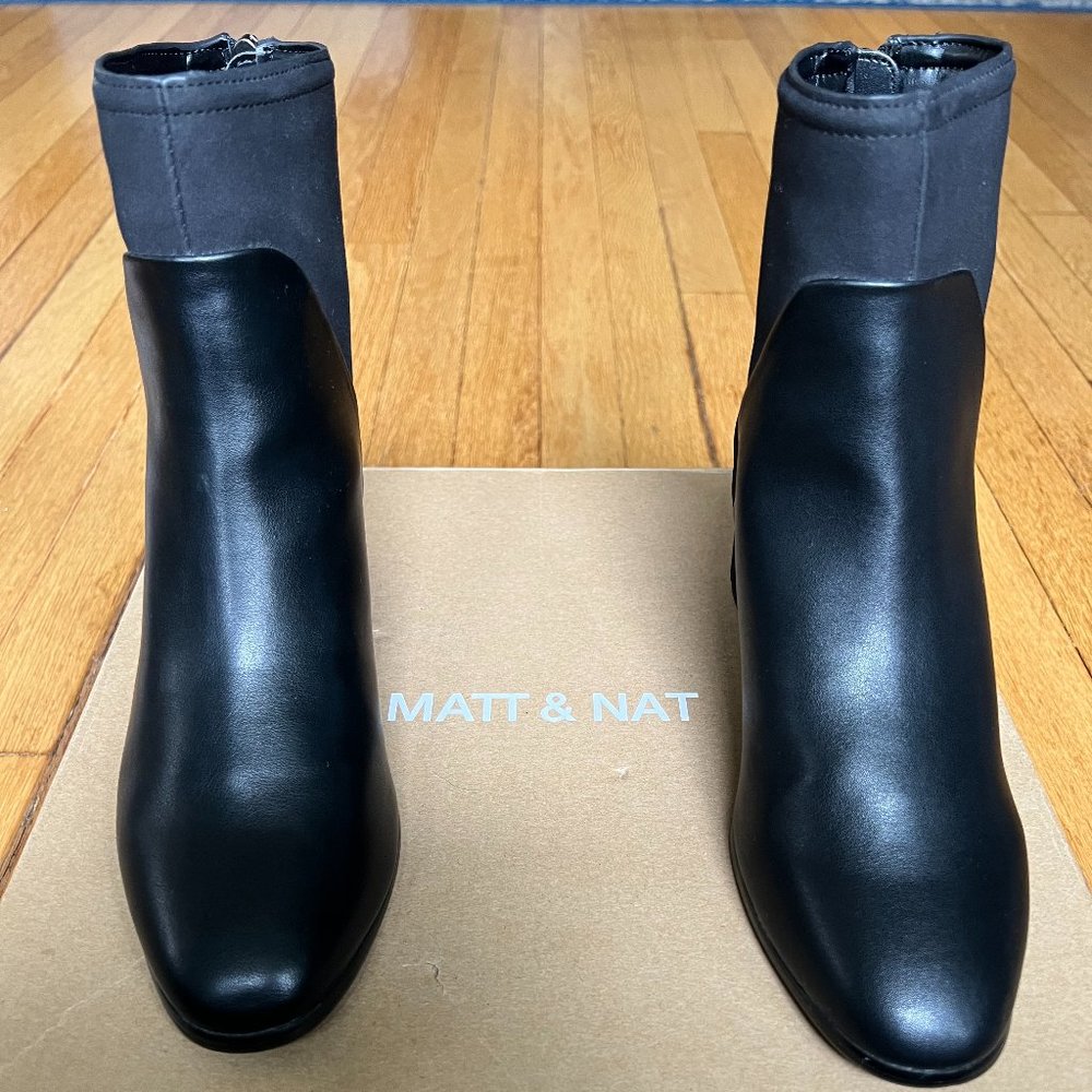 MATT & NAT DEA WOMEN'S VEGAN MID HEEL BOOTS